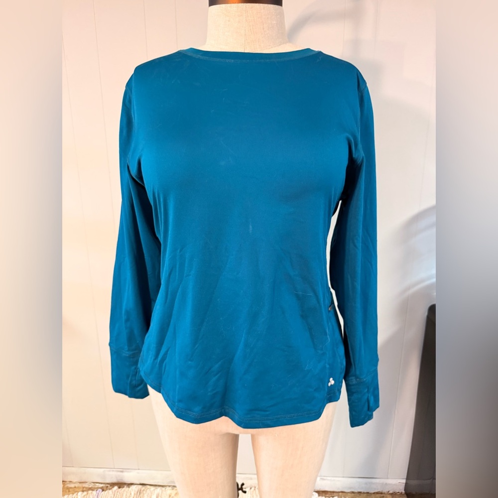 Tek Gear Teal Long Sleeve Women's Tee